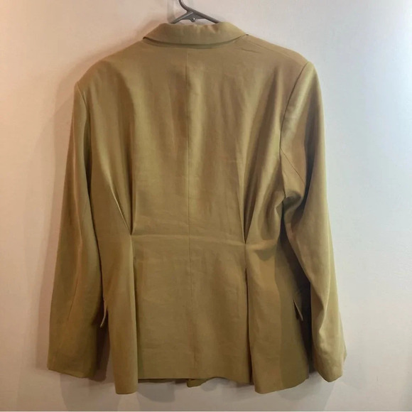 ASTR THE LABEL Sz XL Double Breasted Vintage Gold Lined Blazer Jacket w/ Pockets - Picture 5 of 11